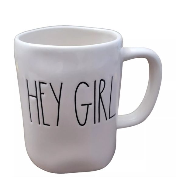 Rae Dunn Hey Girl Mug And Hey Girl Bowl Set - Picture 3 of 10